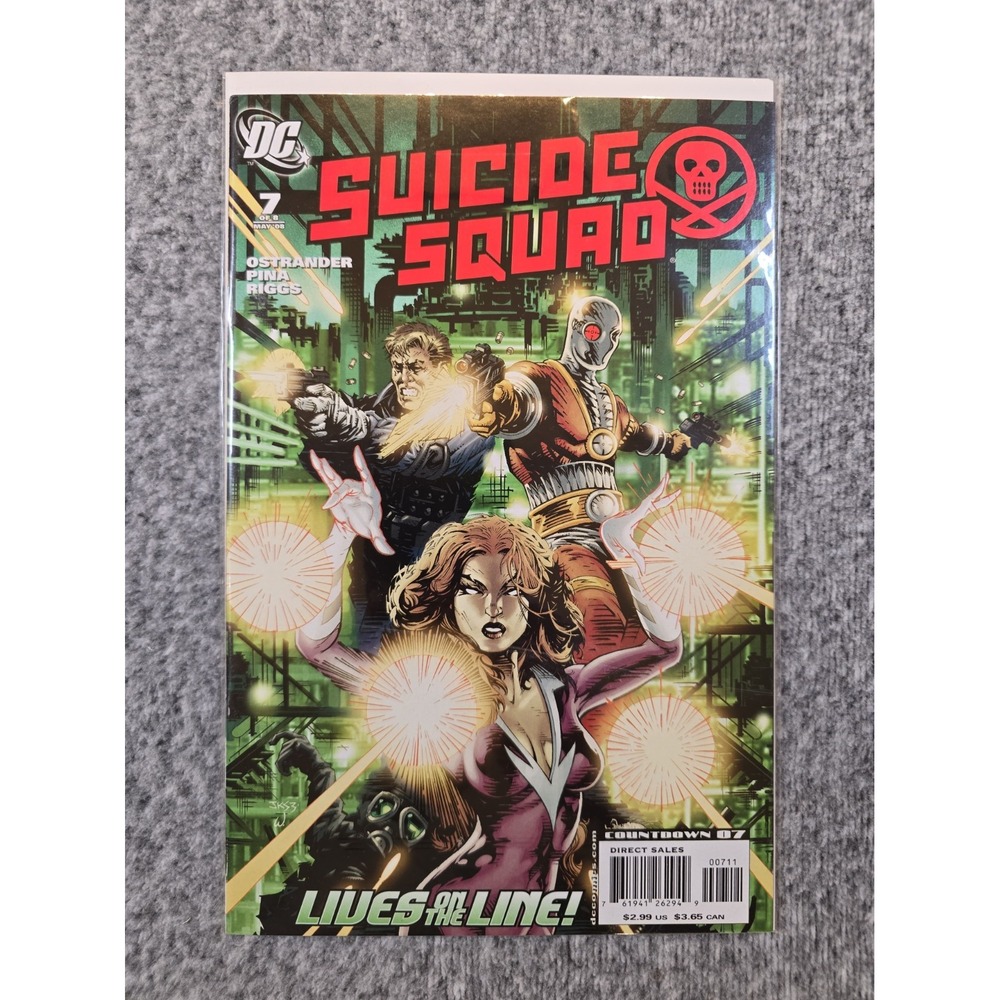 Suicide Squad #7 2008 DC Comics 8.0 Comic Book H74-110